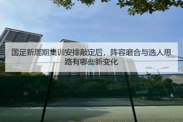 国足新周期集训安排敲定后，阵容磨合与选人思路有哪些新变化
